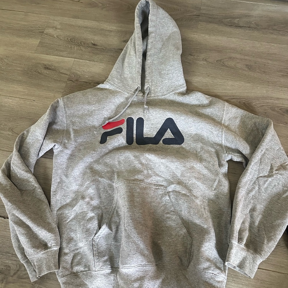 Fila Grey Womens Hoodie